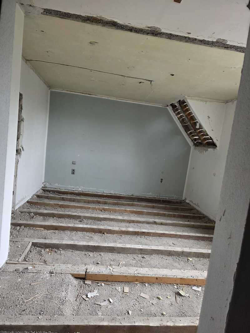 Abbruch Wohnhaus in Eich - Bereinigtes Grundstück