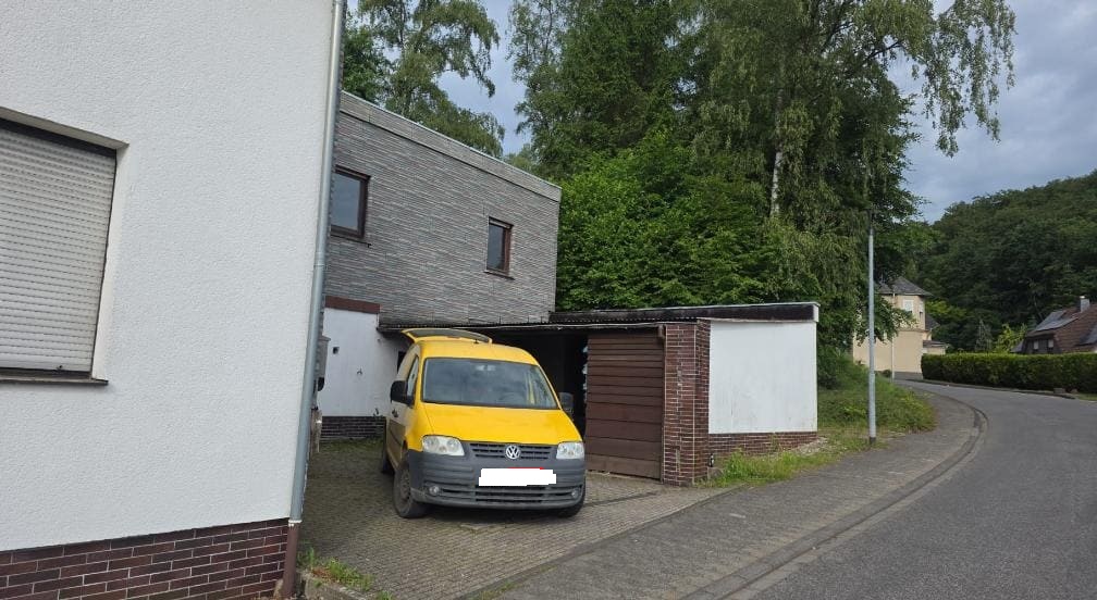 Abbruch Wohnhaus in Eich - Bauphase